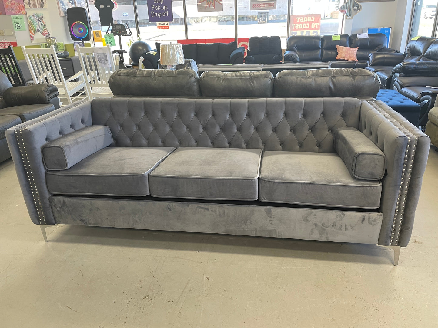 Velvet 3 pc sofa set $3399