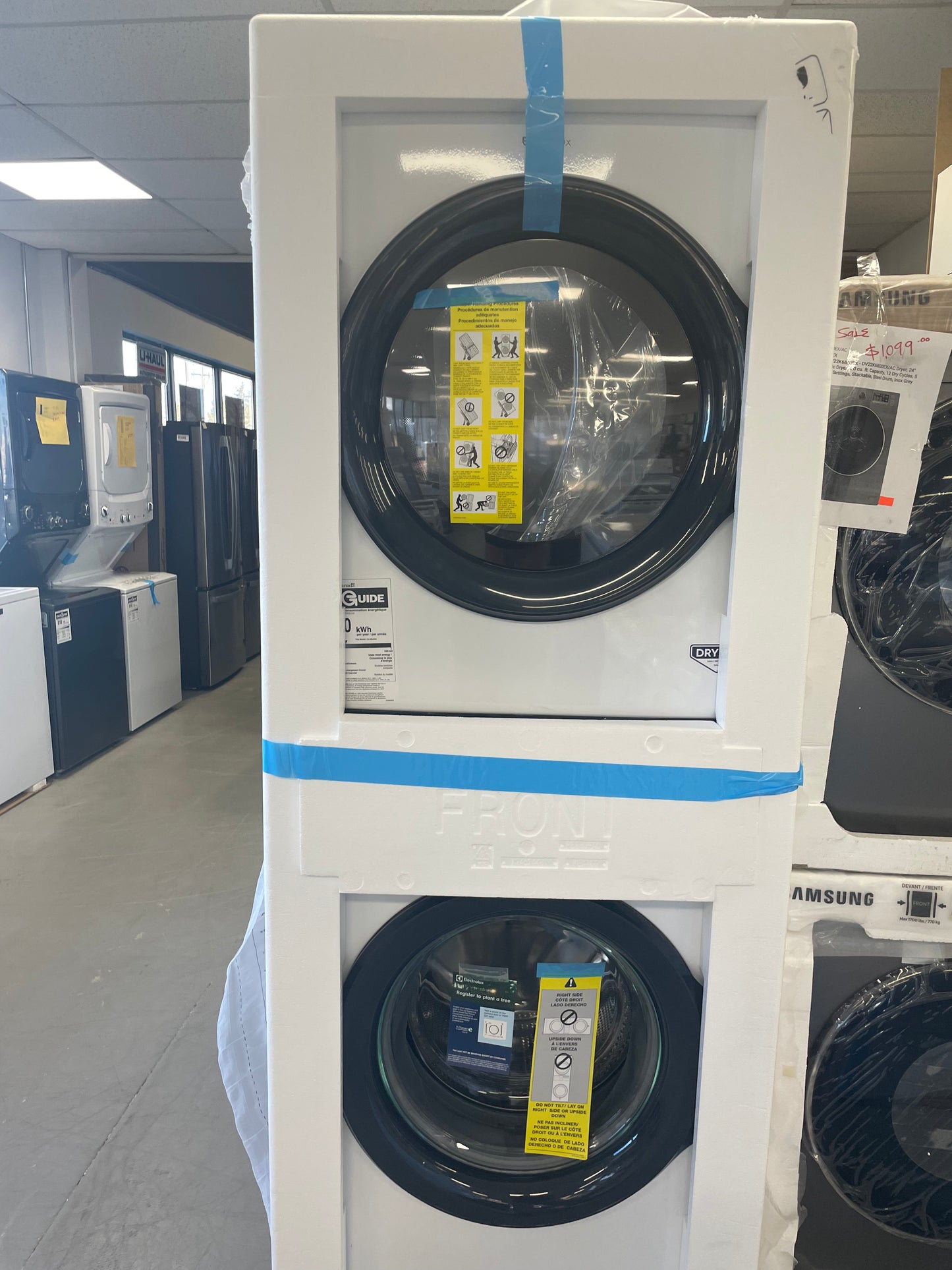 Electrolux laundry tower white new