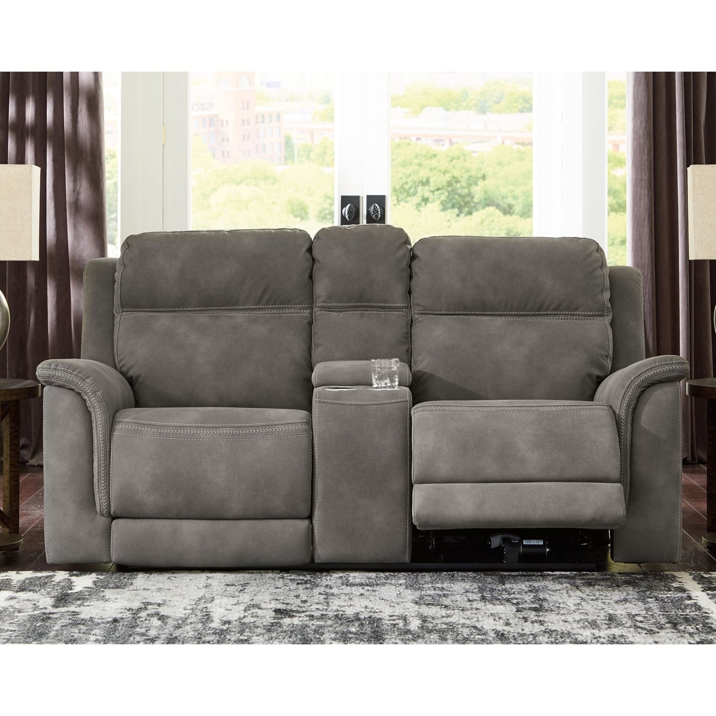 Next Power Reclining Loveseat - Sand