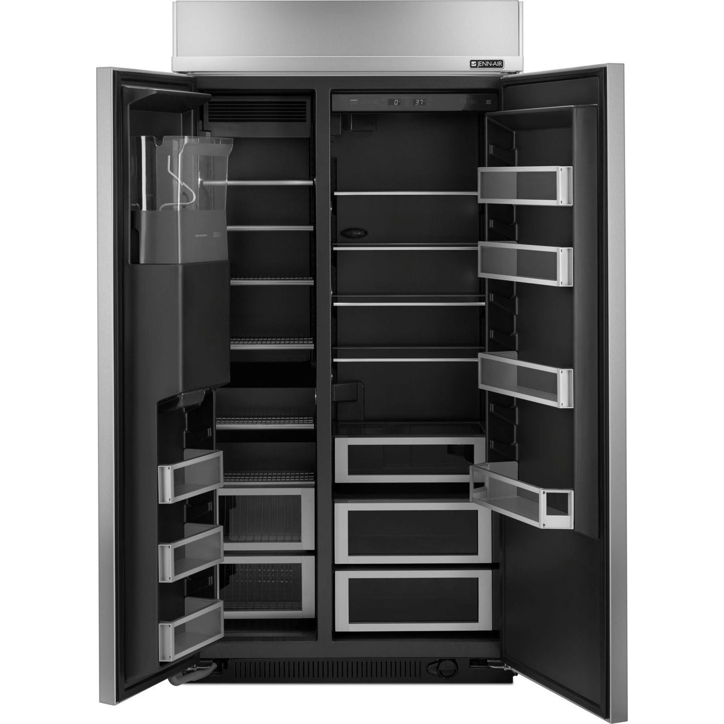 JennAir Side x Side Fridge (JS42PPDUDE) - Stainless Steel