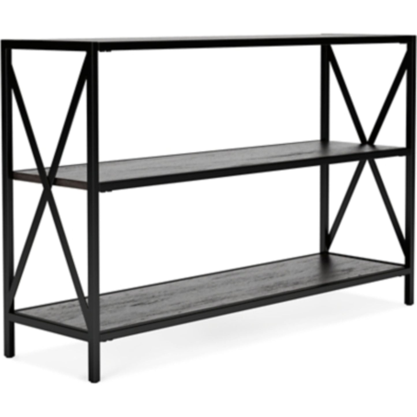 Freedan Bookcase - Grayish Brown