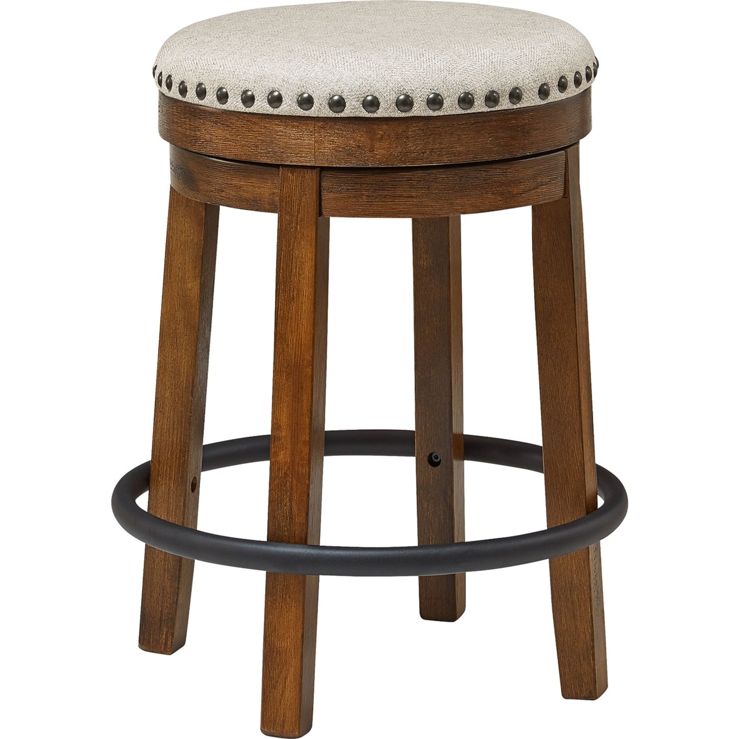 Valebeck Bar Stool - Brown/Black - (D546-124)