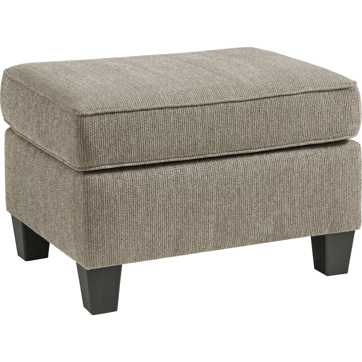 Shewsbury Ottoman - Pewter