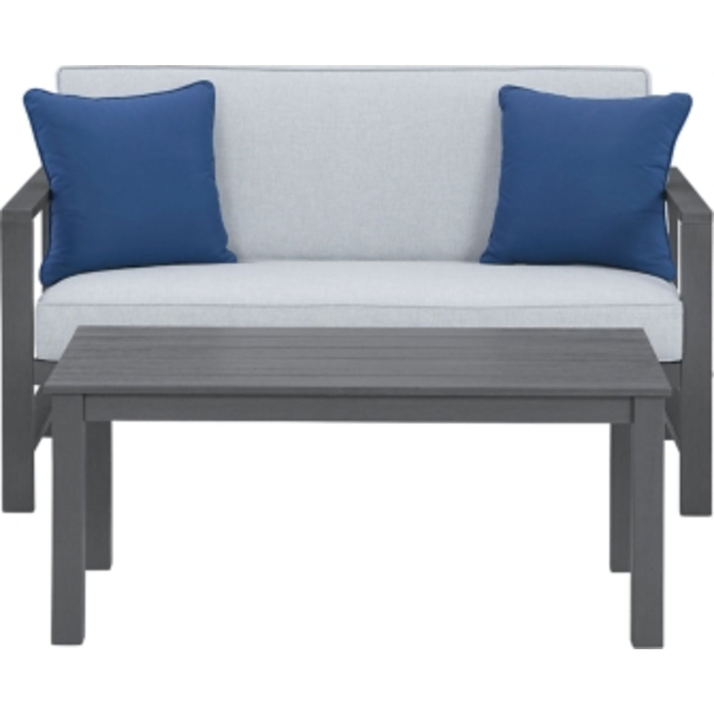 Outdoor Fynnegan Loveseat Gray