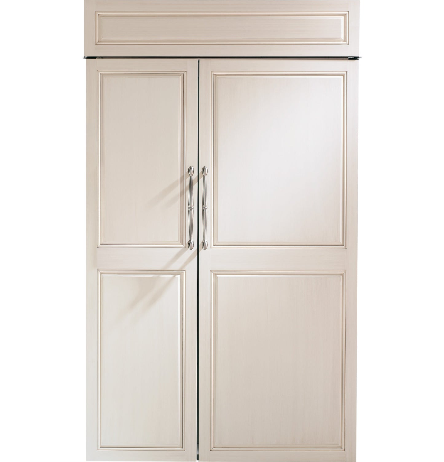 Monogram 48" Built In Side By Side Custom Panel Refrigerator - ZIS480NNII