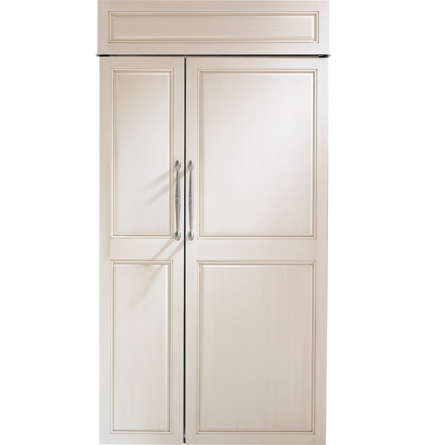Monogram 42" Built In Side By Side Custom Panel Refrigerator - ZIS420NNII