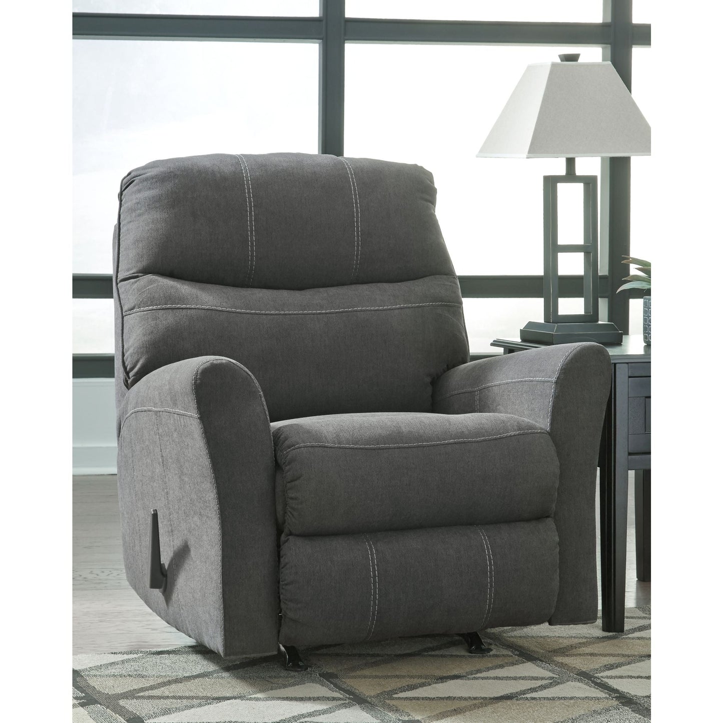 Jennifer Rocker Recliner - Charcoal