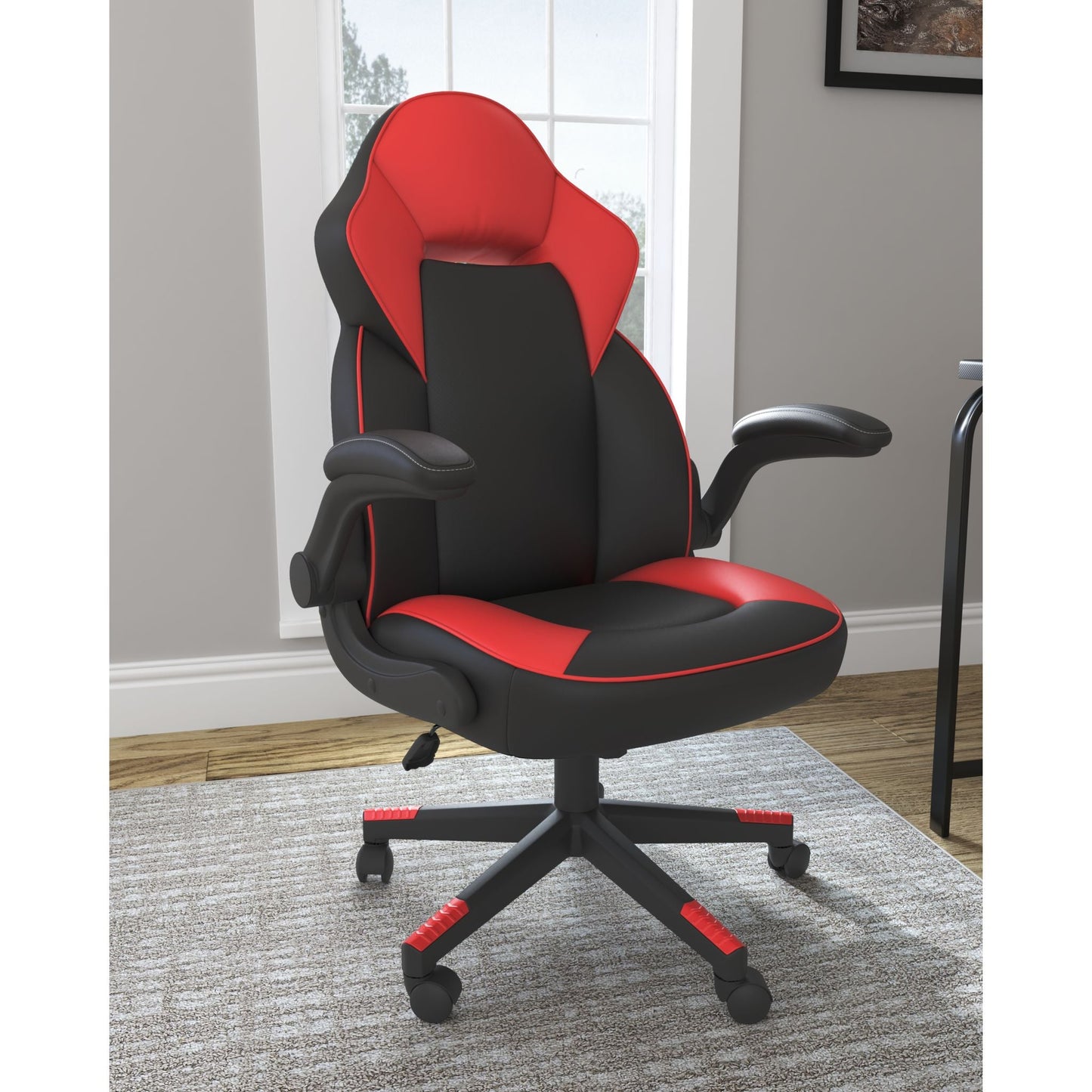 Lynxtyn Office Chair - Red/Black