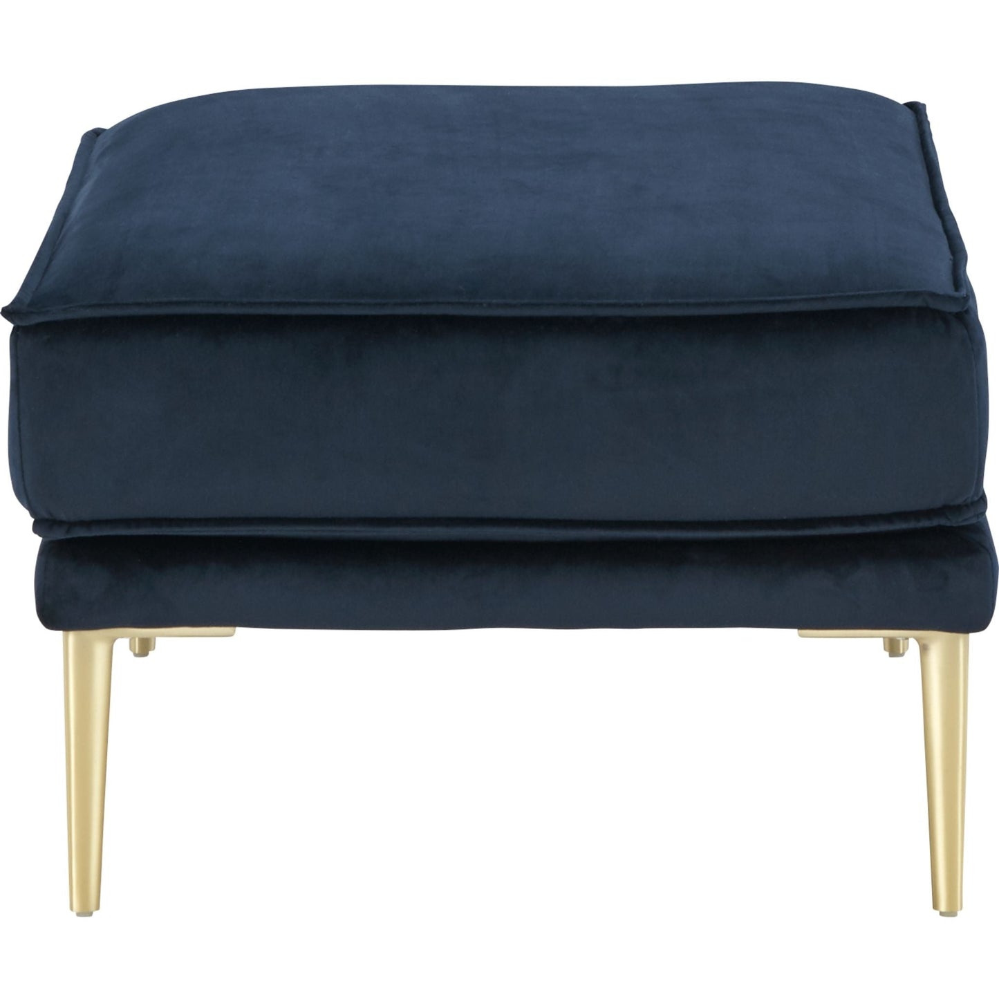 Macleary Ottoman - Navy