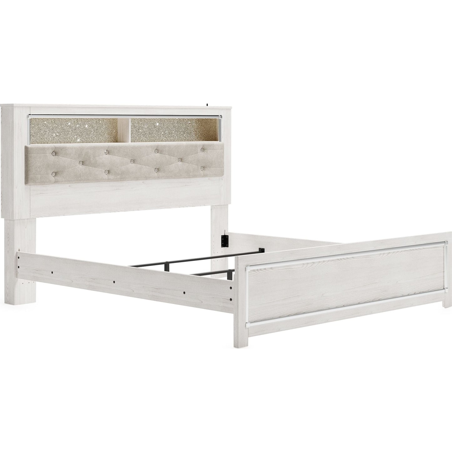 Oliah 3 Piece King Bed - White