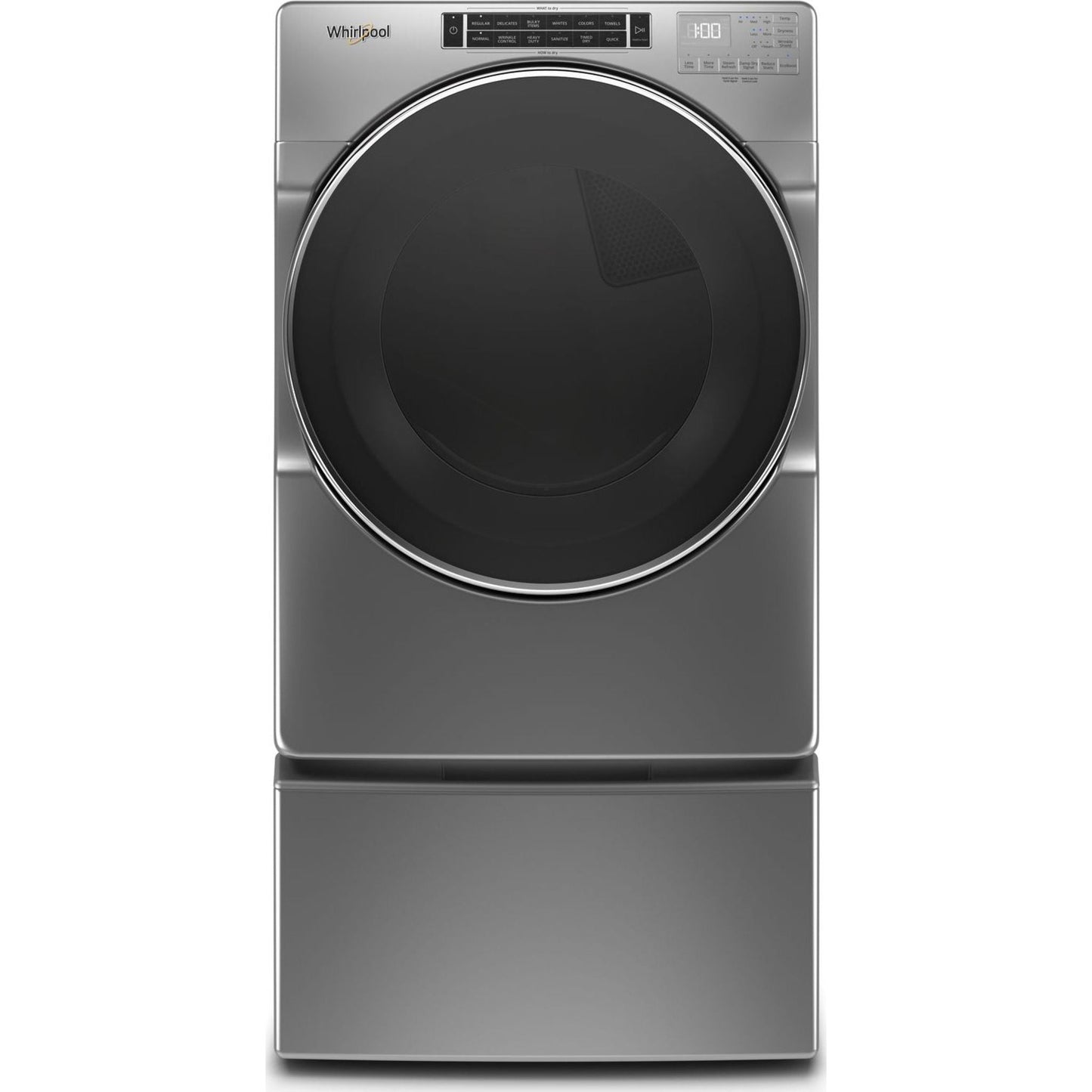Whirlpool Gas Dryer (WGD8620HC) - Chrome Shadow