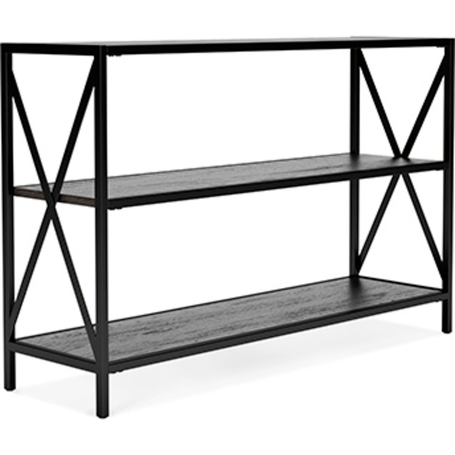 Freedan Bookcase - Grayish Brown