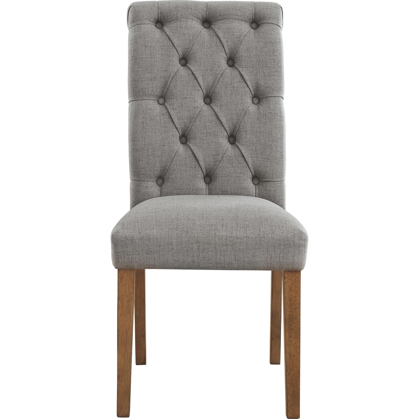 Harvina Upholstered Side Chair - Gray - (D324-01)