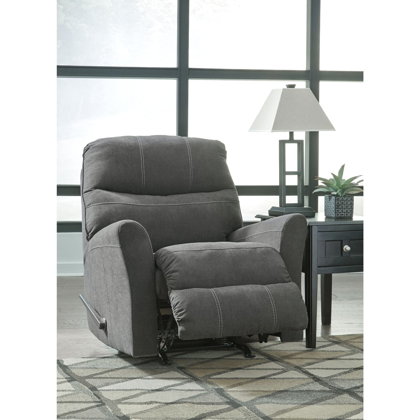 Jennifer Rocker Recliner - Charcoal