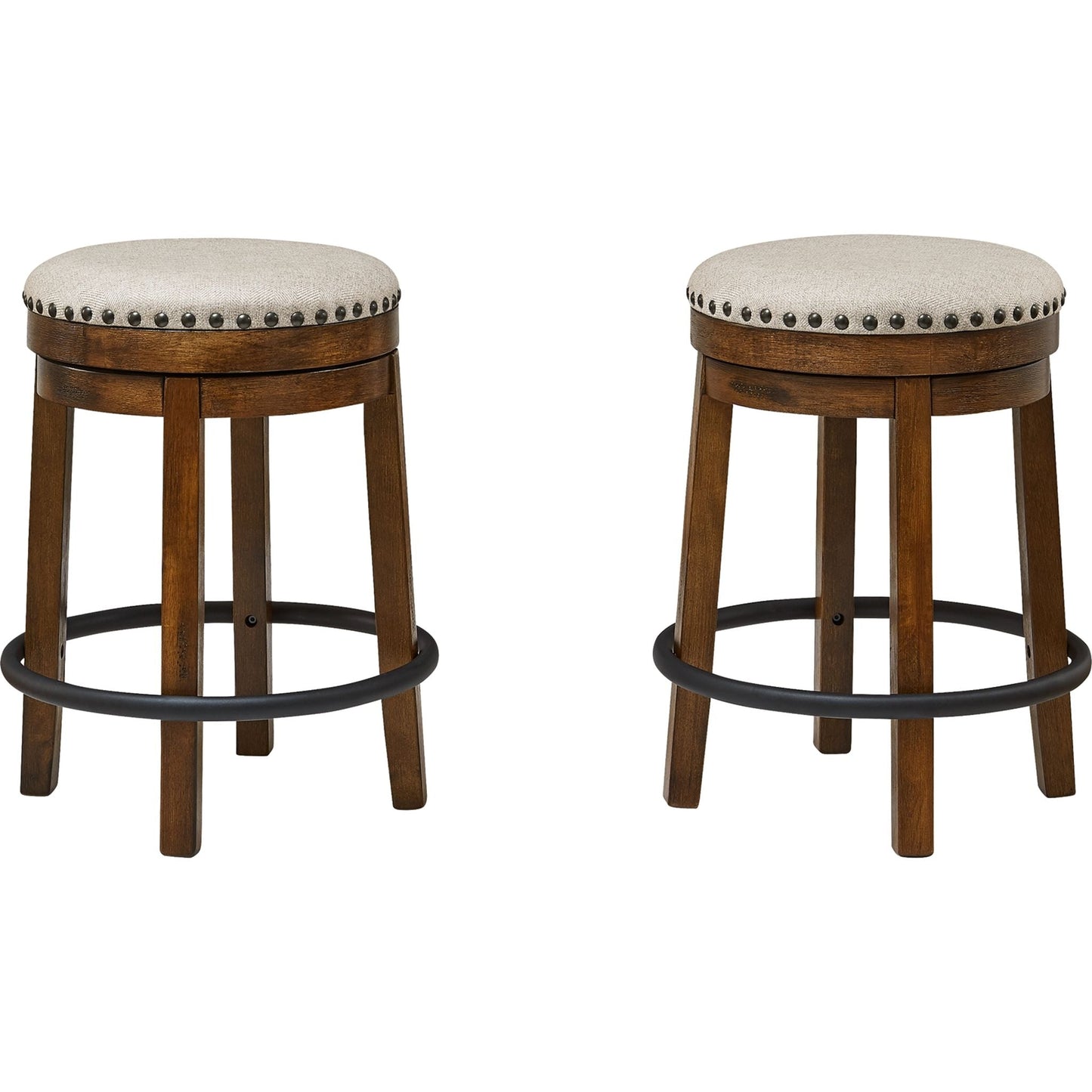 Valebeck Bar Stool - Brown/Black - (D546-124)