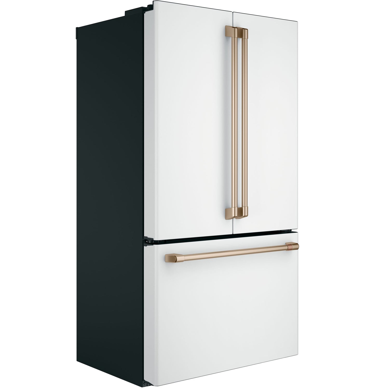 Café Energy Star® 23.1 Cu. Ft. Counter-Depth French-Door Refrigerator Matte White - CWE23SP4MW2