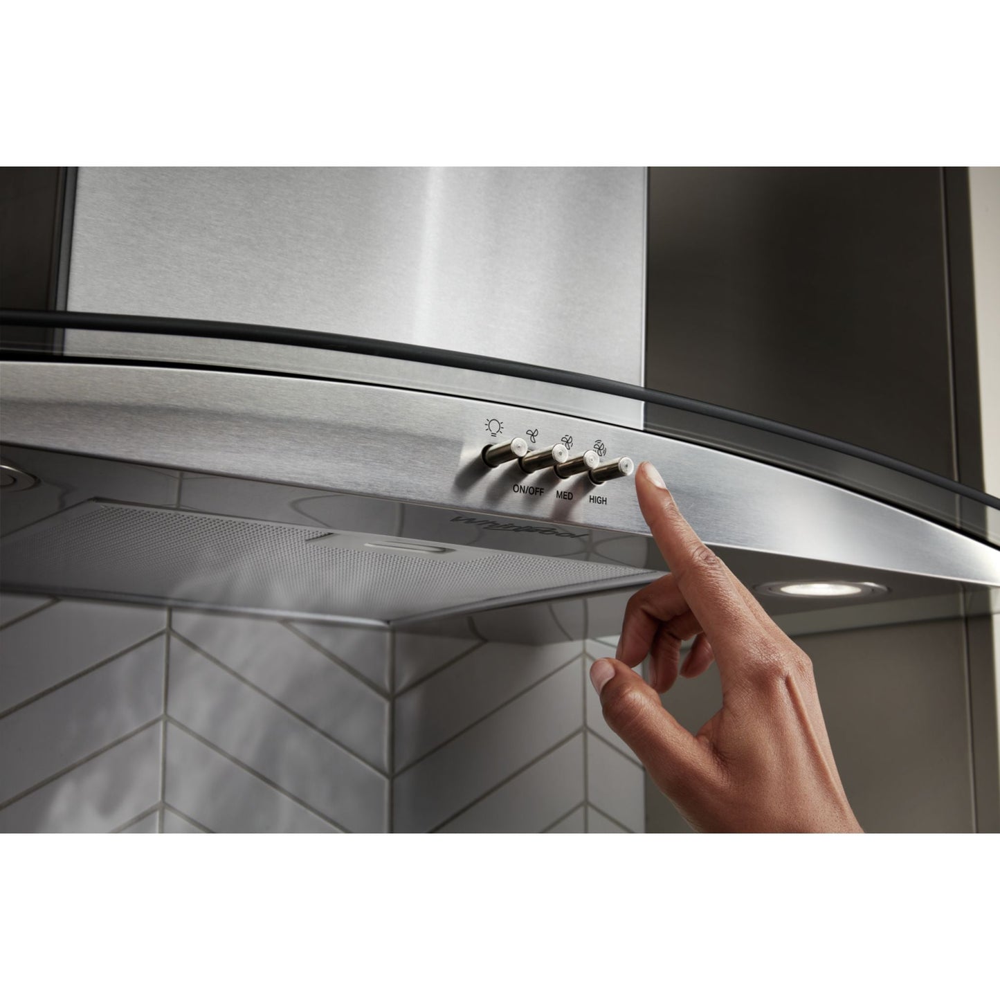 Whirlpool Range Hood (WVW51UC0LS) - Stainless Steel