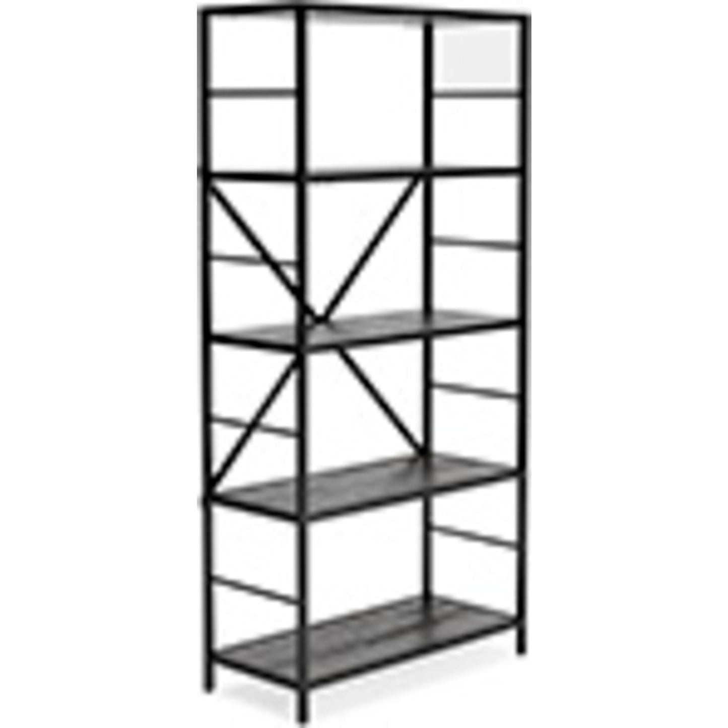 Freedan Bookcase - Grayish Brown