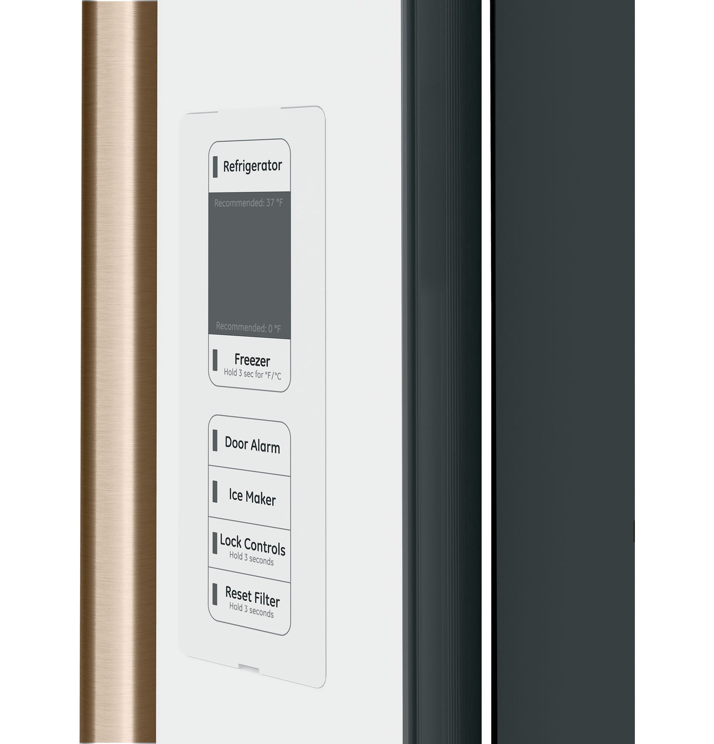 Café Energy Star® 23.1 Cu. Ft. Counter-Depth French-Door Refrigerator Matte White - CWE23SP4MW2