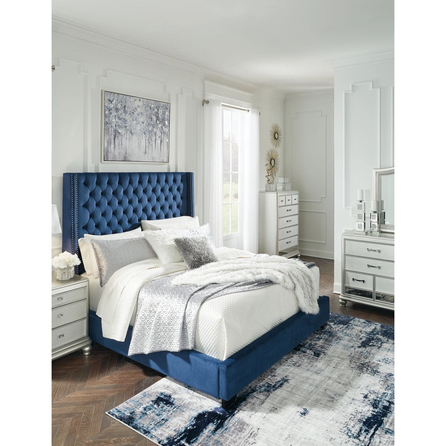 Coralayne Bed - Blue