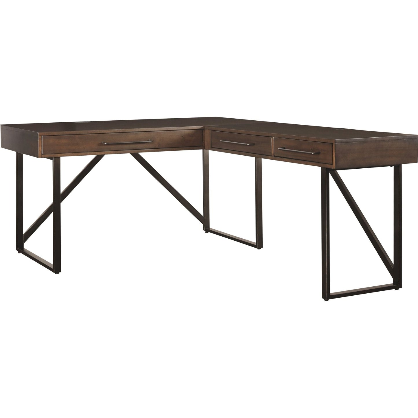Starmore 2 Piece Home Office Package - Brown