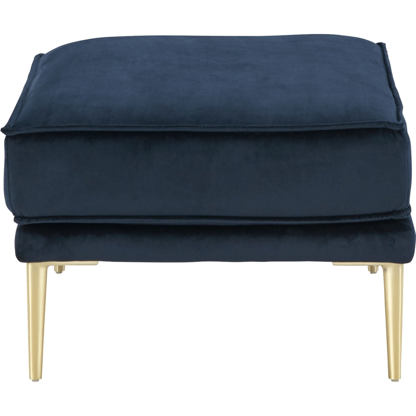 Macleary Ottoman - Navy