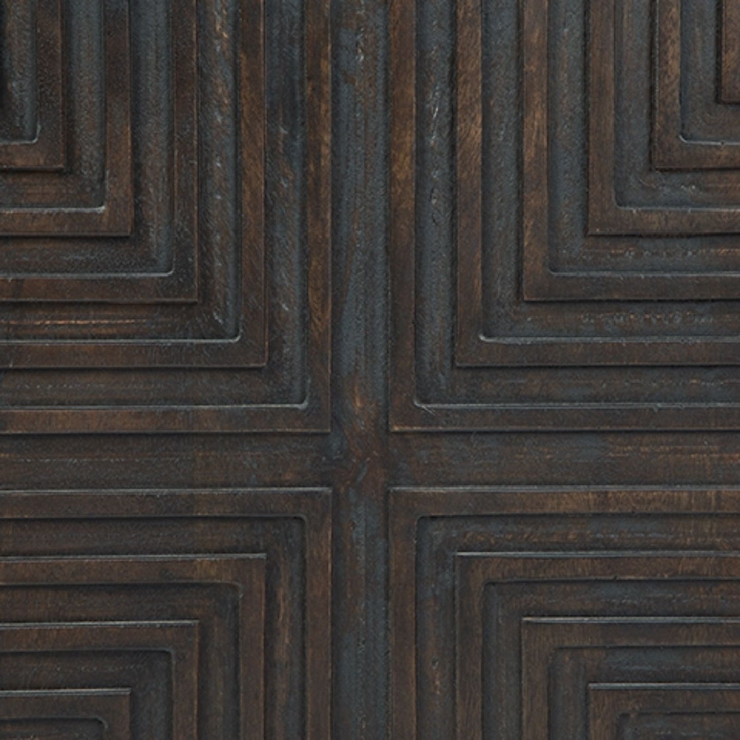 Elinmore Accent Cabinet - Brown/Gold Finish