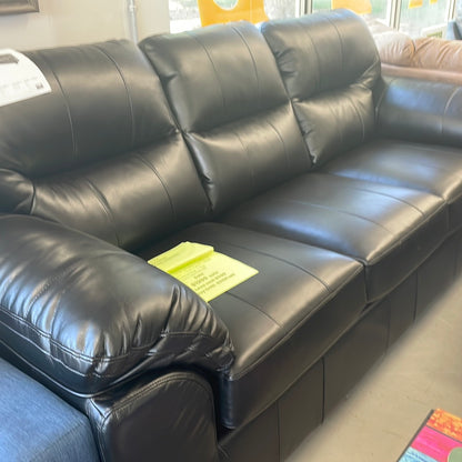 Made in Canada leather sofa