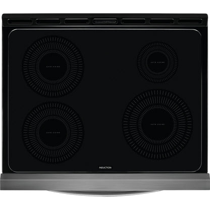 Frigidaire Gallery Front Control Range (CGIH3047VD) - Black Stainless
