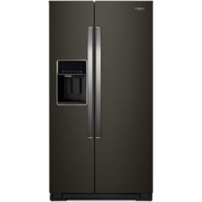 Whirlpool Side x Side Fridge (WRS571CIHV) - Black Stainless