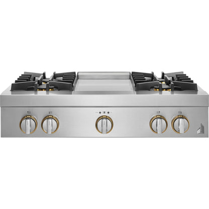 JennAir 36" Gas Cooktop (JGCP536HL) - Stainless Steel