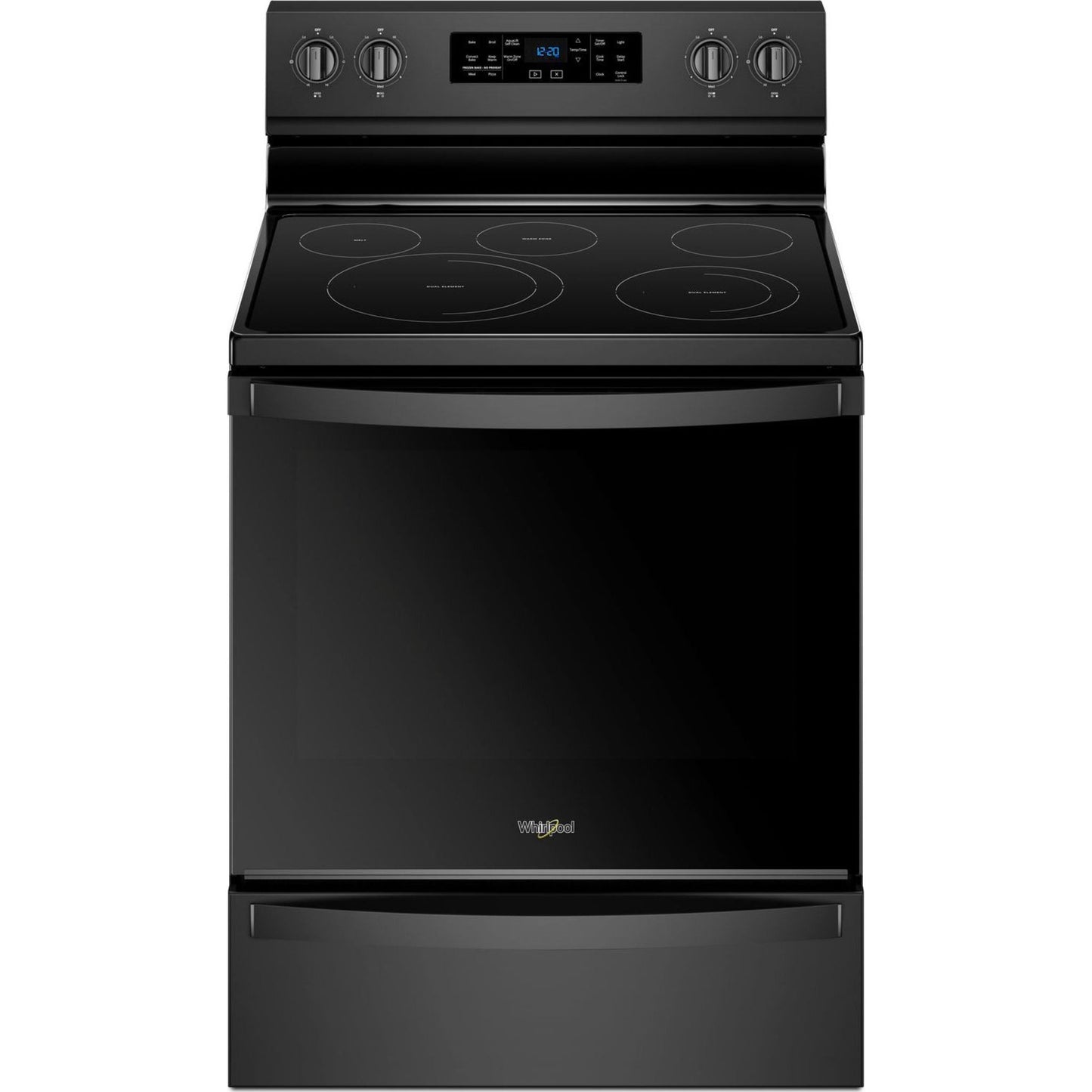 Whirlpool Convection Range (YWFE775H0HB) - Black