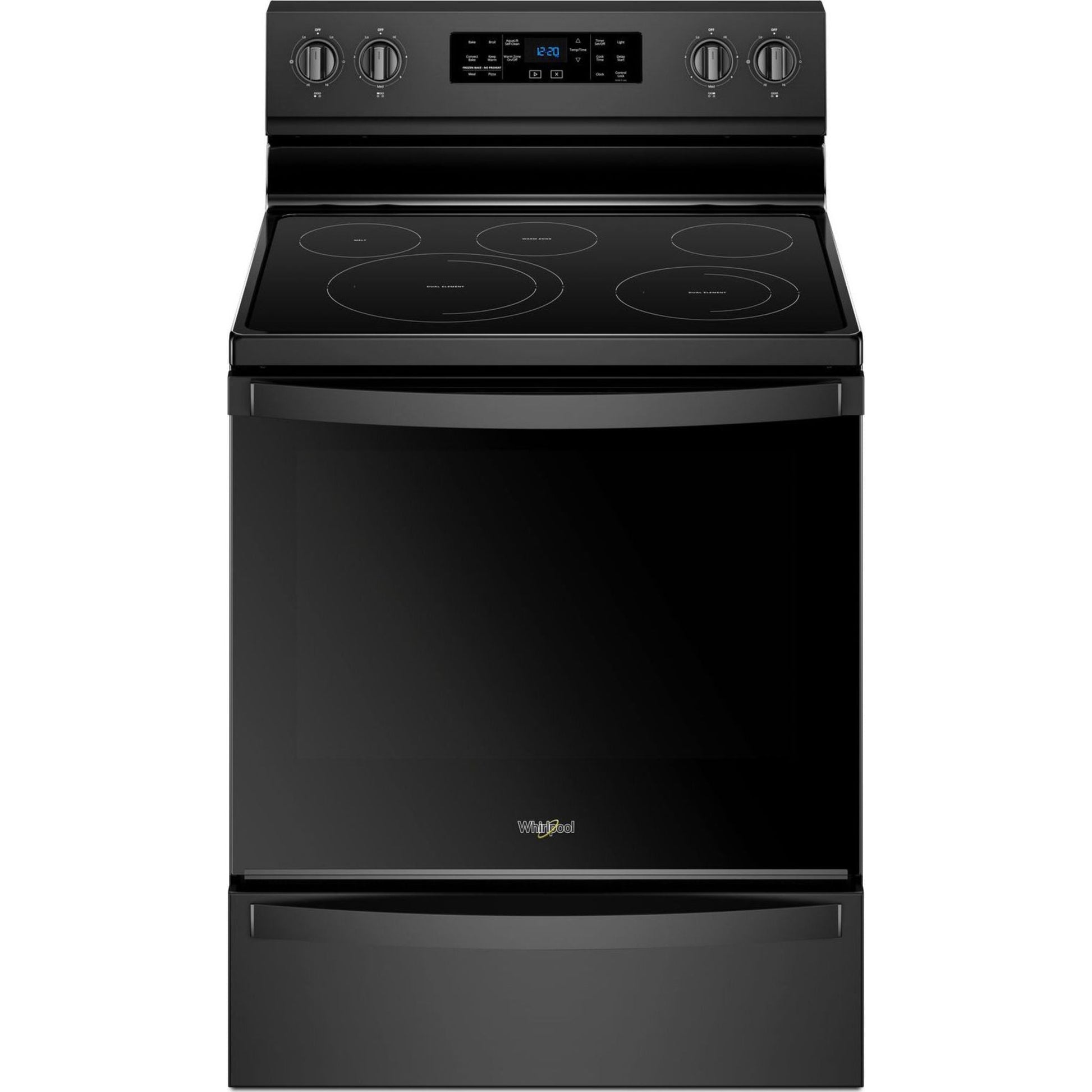 Whirlpool Convection Range (YWFE775H0HB) - Black