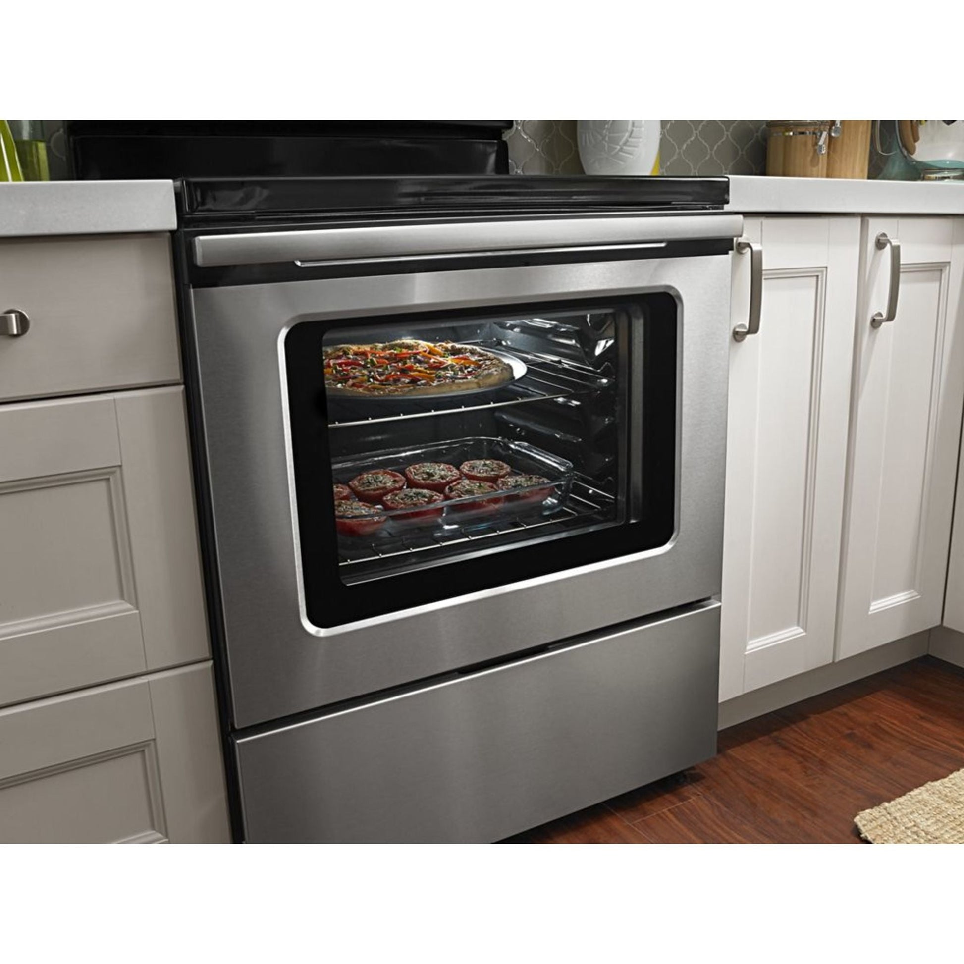 Amana 30" Electric Range (YACR4303MFW) - White