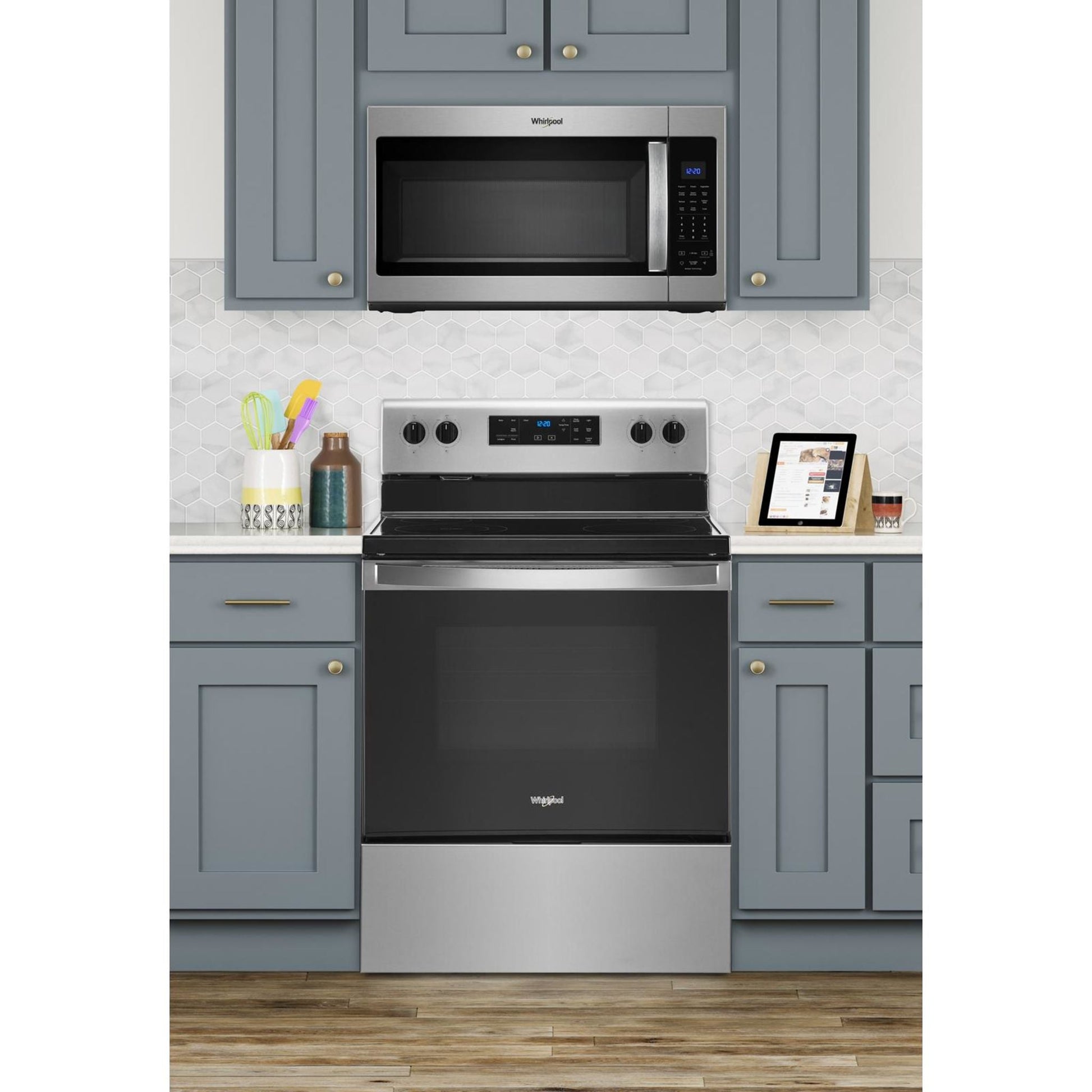 Whirlpool 30" Self Clean Range (YWFE515S0JS) - Stainless Steel
