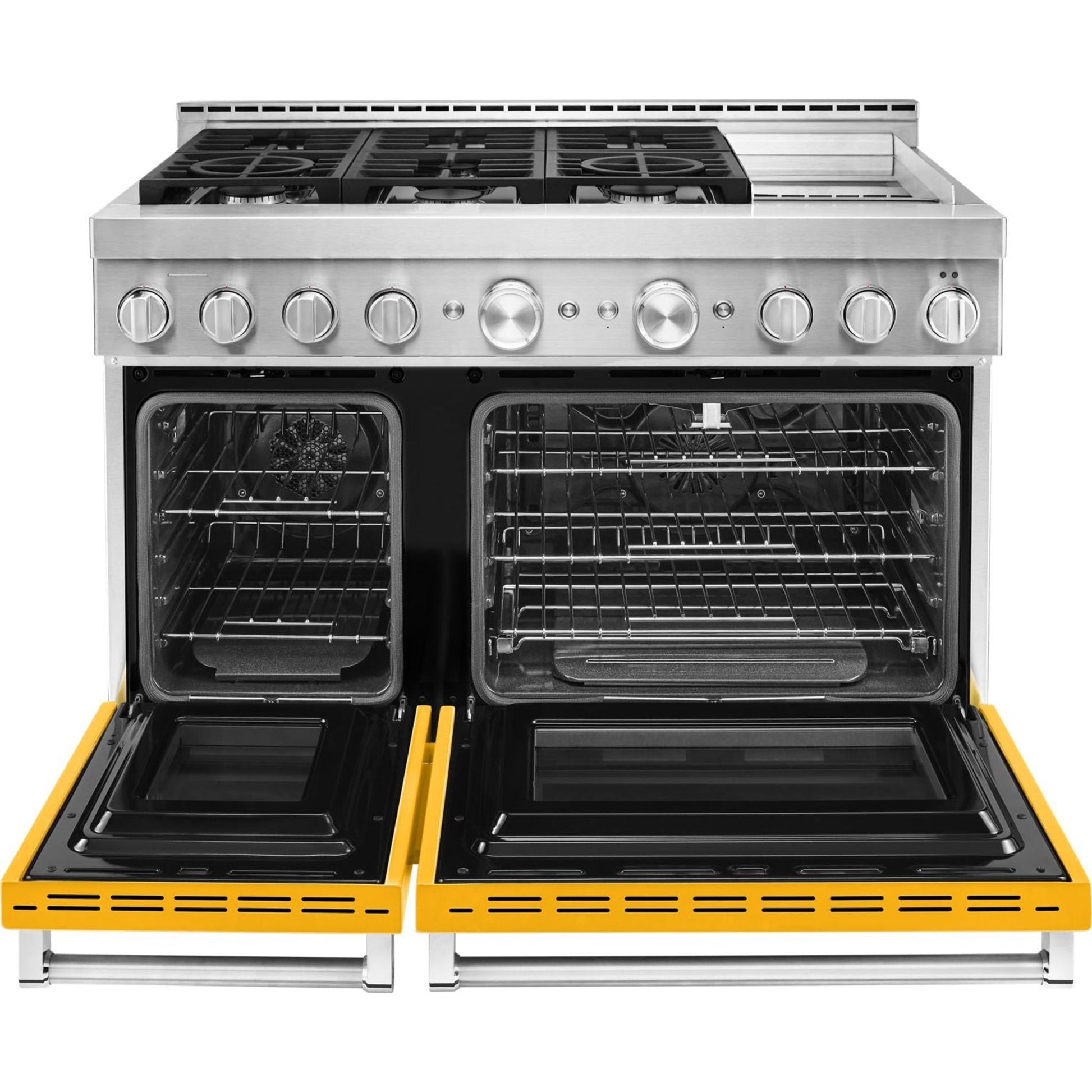 KitchenAid Gas Range (KFGC558JYP) - Yellow Pepper