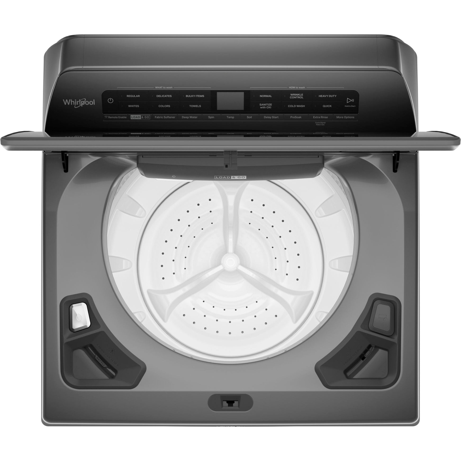 Whirlpool Top Load Washer (WTW6120HC) - Chrome Shadow