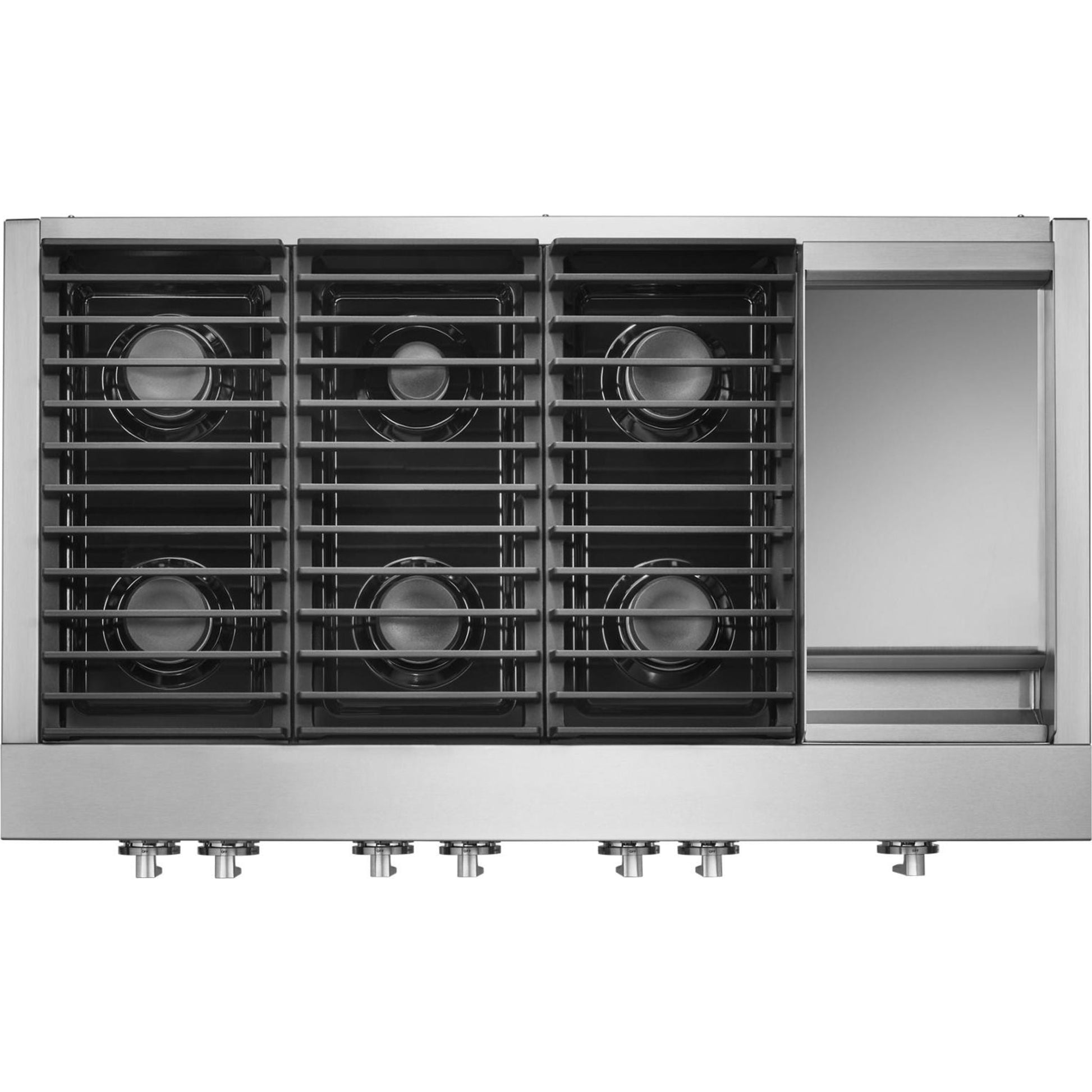 JennAir 48" Gas Cooktop (JGCP548HM) - Floating Glass Black