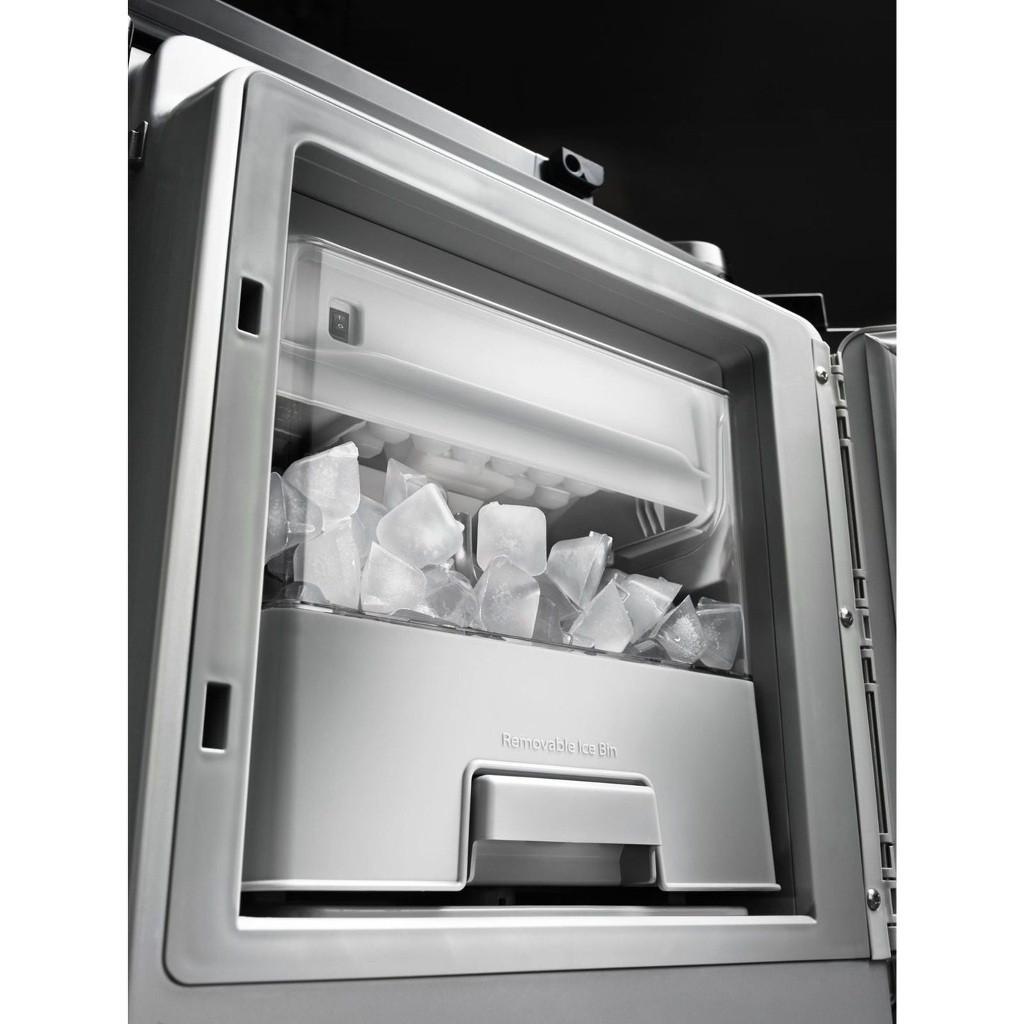 KitchenAid French Door Fridge (KRFC704FBS) - Black Stainless