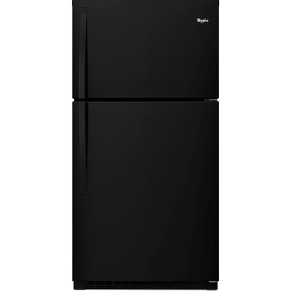 Whirlpool Top Mount Fridge (WRT541SZDB) - Black