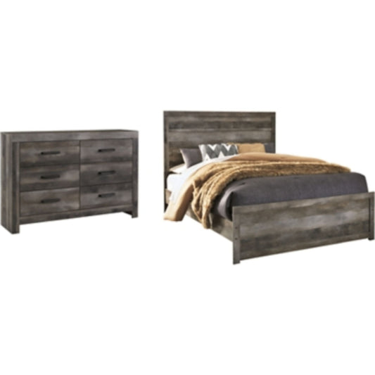 Wynnlow 4 Piece Bedroom Package - Gray