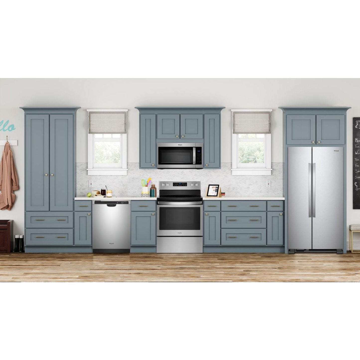 Whirlpool Side x Side Fridge (WRS312SNHM) - Stainless Steel