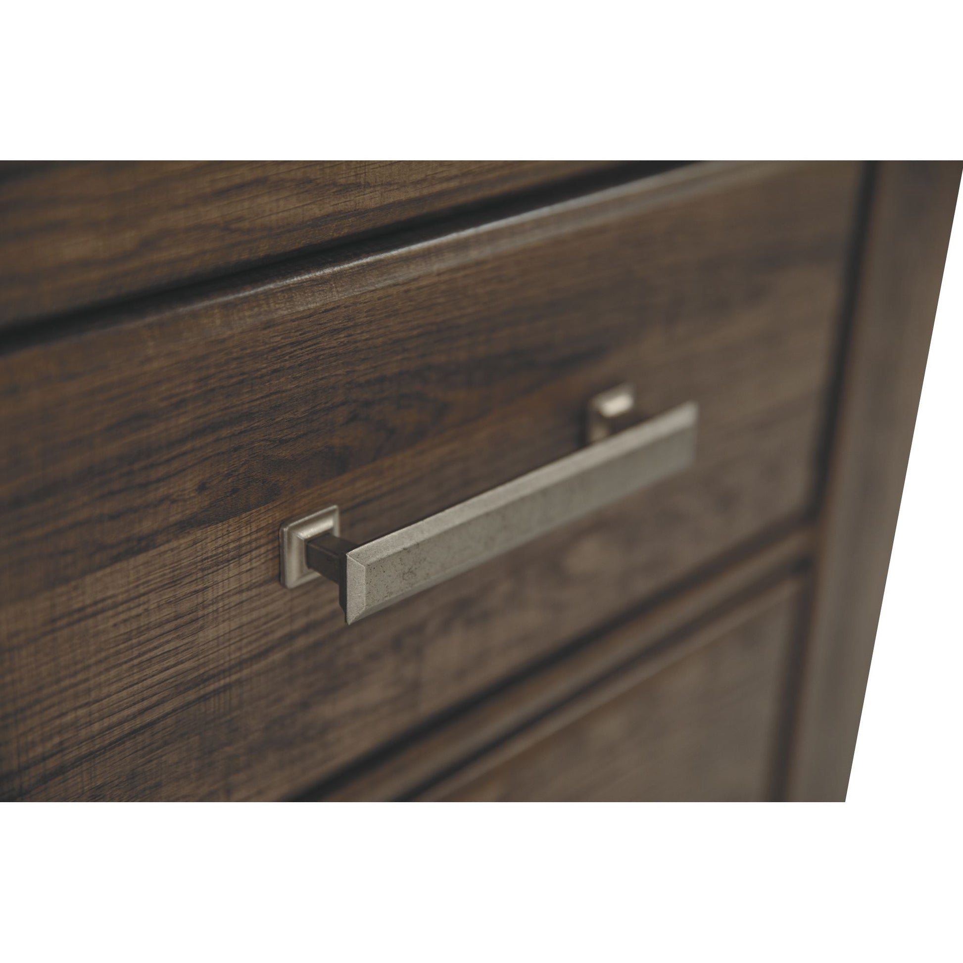 Juararo 6 Piece Queen Poster Bedroom - Dark Brown