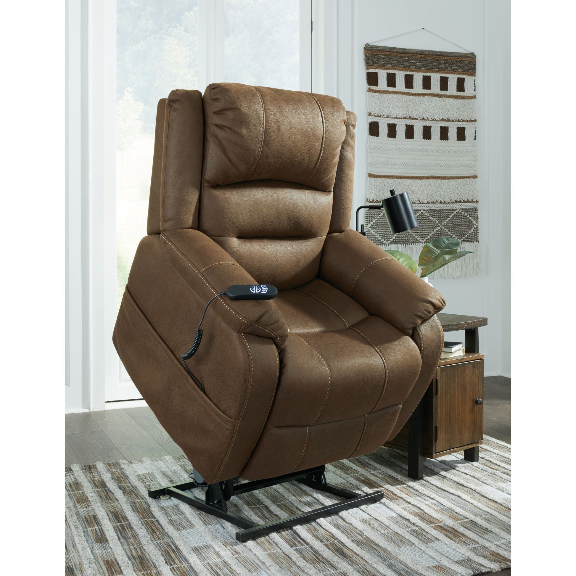 Whitehill Power Lift Recliner - Chocolate
