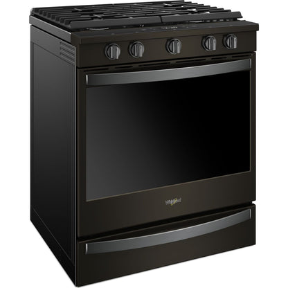 Whirlpool Gas Range (WEG750H0HV) - Black Stainless