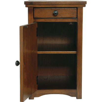 Laflorn Chairside Table - Brown