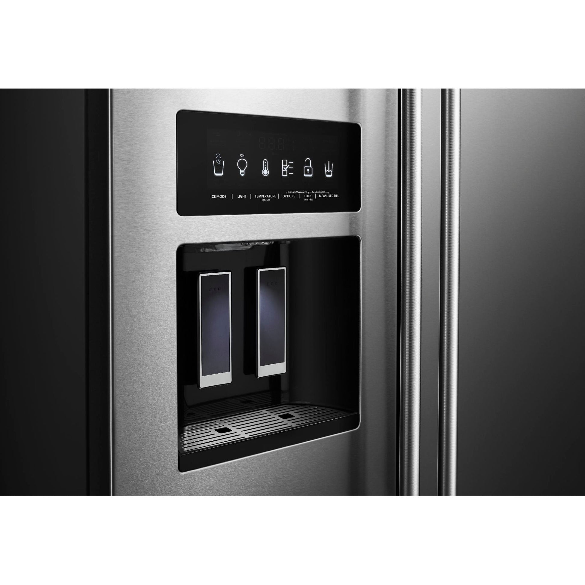 KitchenAid Side x Side Fridge (KRSF705HPS) - Stainless Steel