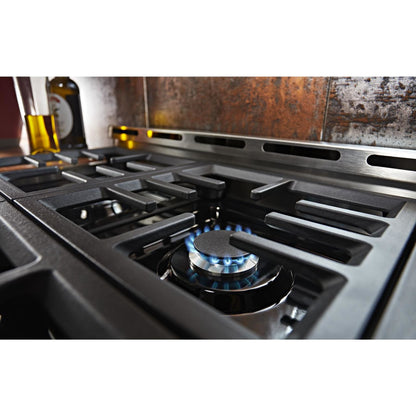 KitchenAid Gas Range (KFGC506JPA) - Passion Red