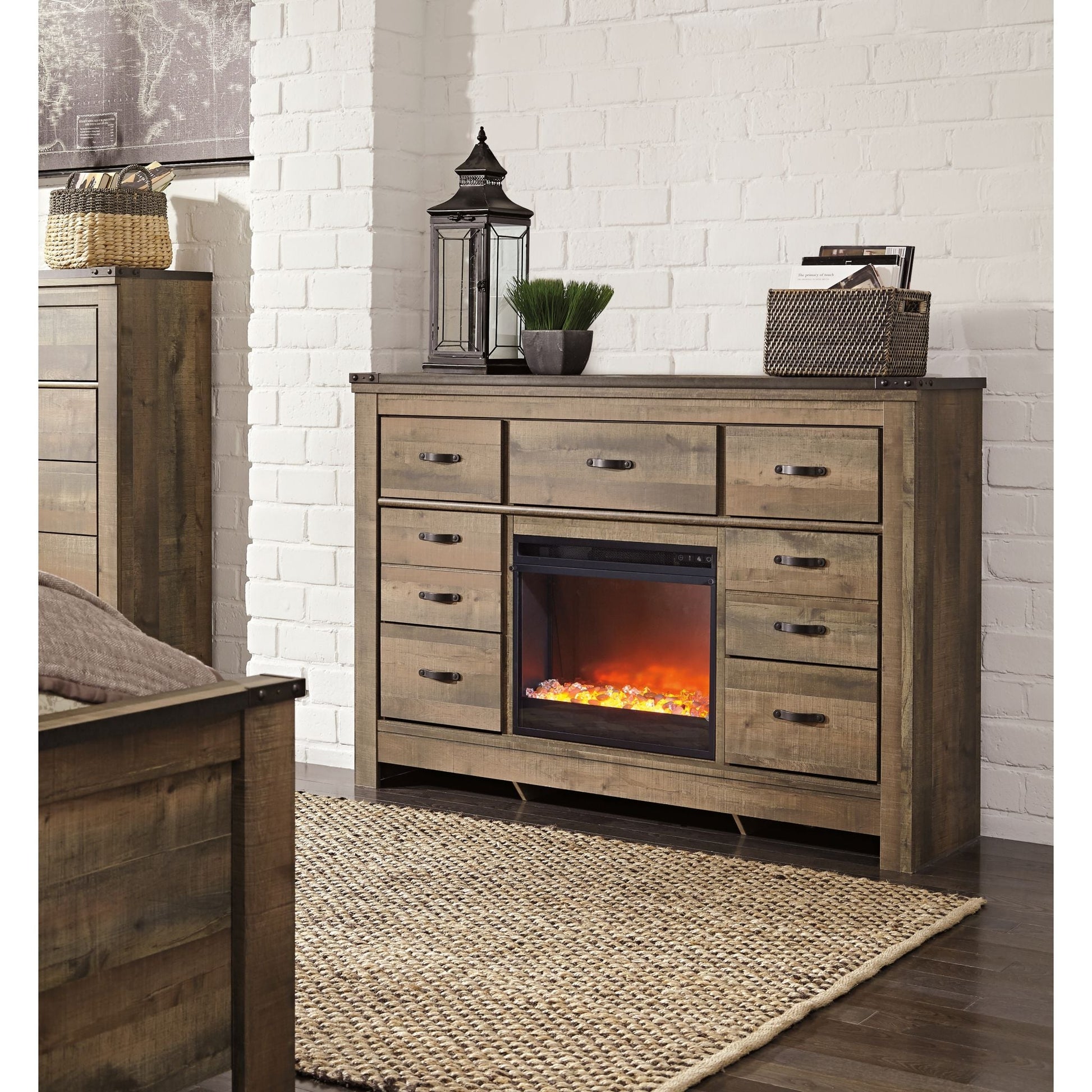 Trinell Dresser - Brown