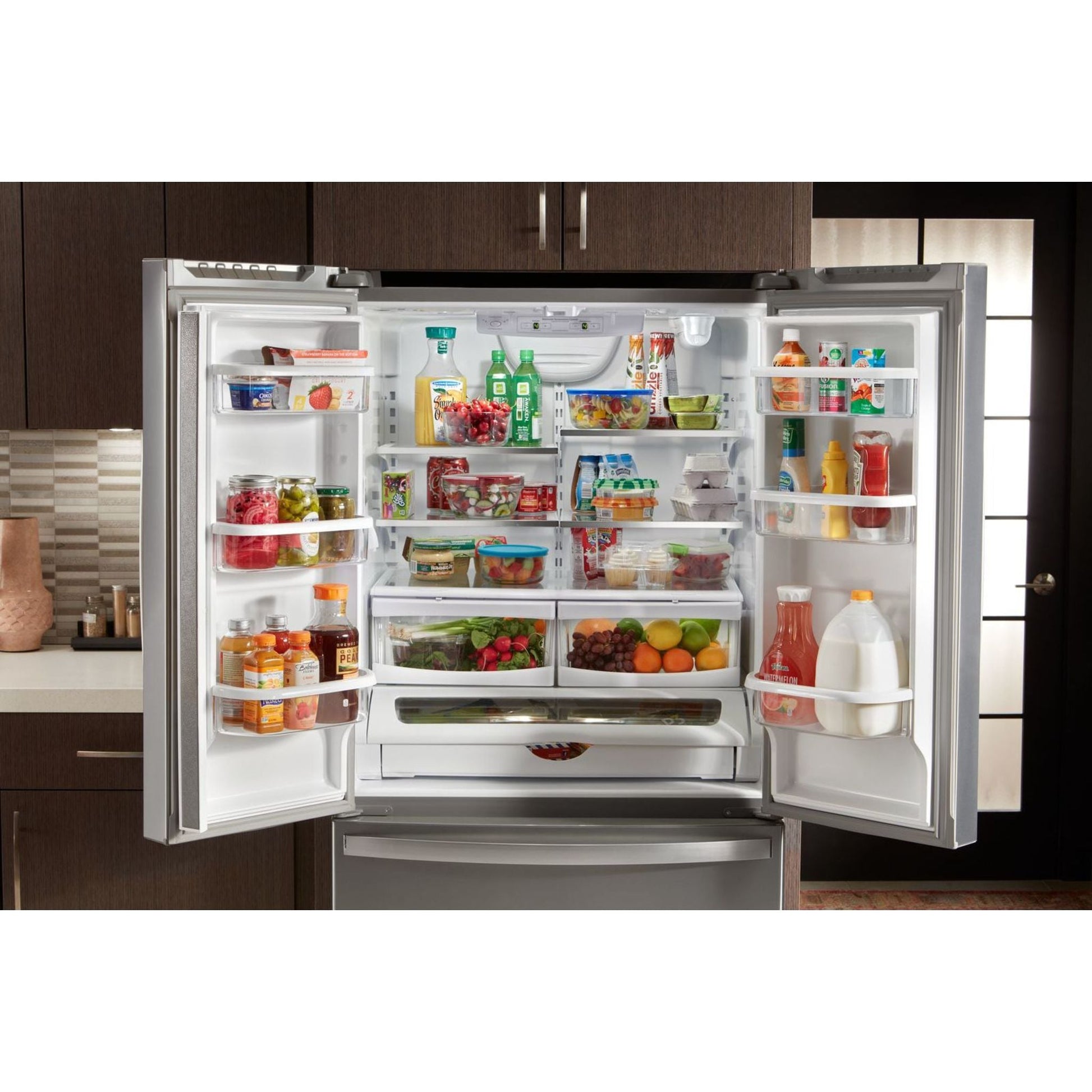 Whirlpool French Door Fridge (WRF535SWHZ) - Stainless Steel